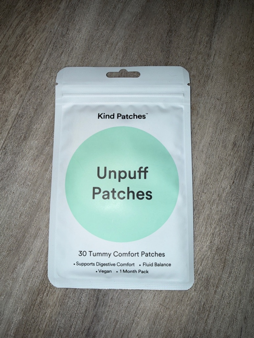 Kind Patches Unpuff Patches – Mint Green Tummy Comfort